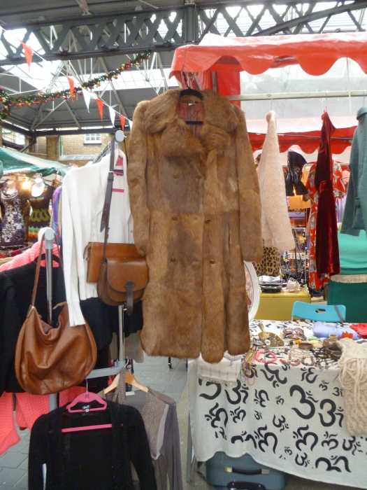 Vintage flux fur coat